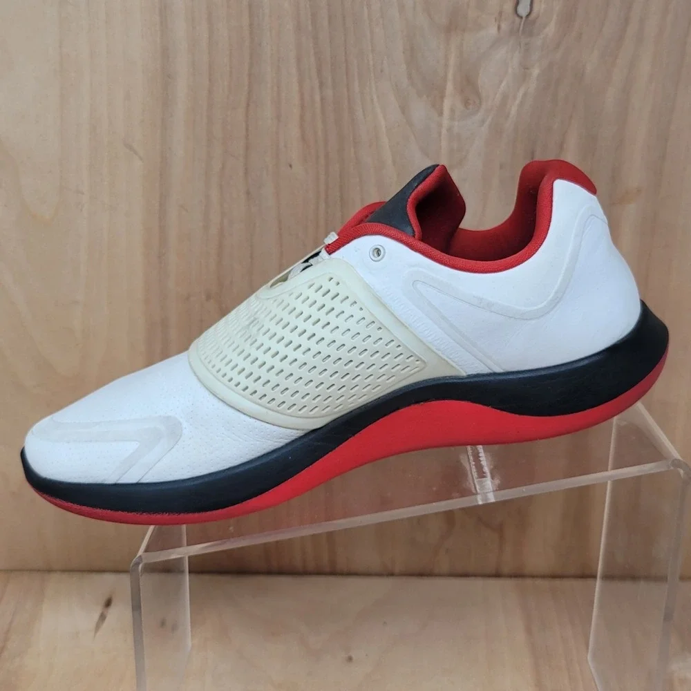 Nike Air Jordan Grind 2 Mens Sneakers Sz 10.5 University White Black Red Shoes